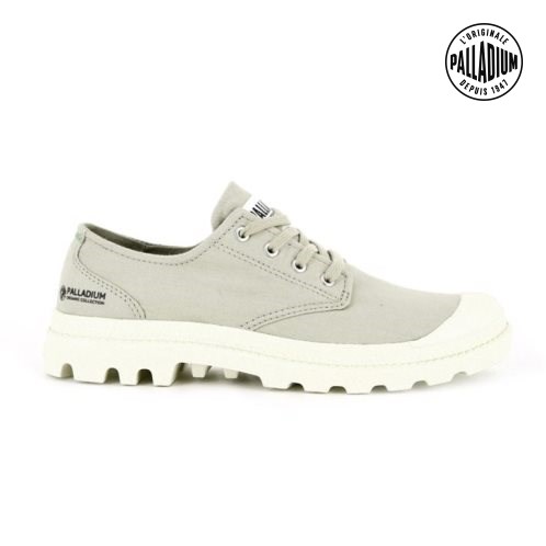 Dámské Oxfordky Palladium Pampa OX Organic II Světle Zelene | CZ MOV-20J